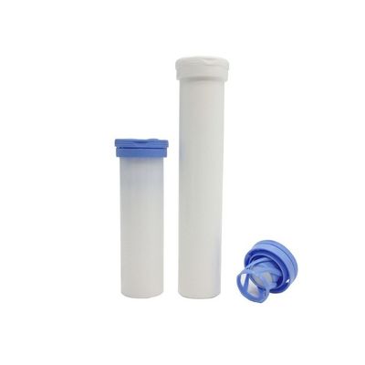 Tablet Packaging with Desiccant Flip Cover Food Grade PP Empty Bottle in Custom Color