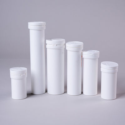Desiccant Cap 2023 Customize Logo Vitamin C Effervescent Tablet Plastic Bottle Packaging