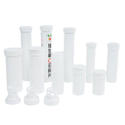 Colorful Customized Design PP Empty Effervescent Tablets Tubes with Cap