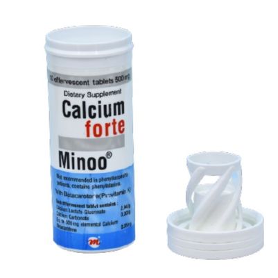 Custom White Effervescent Tube With Desiccant Stopper For Vitamin C Tablets OEM Tubes