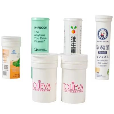 2024 Manufacturers Easy Clean Vitamin C Effervescent Tube Matte Surface Handling and OEM