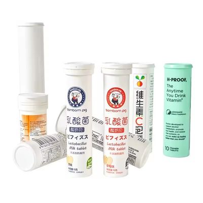 Molding Injection Molding Super Green Food Effervescent Tablet Tube for 2024 Market