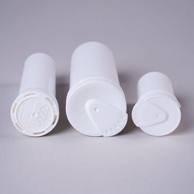 PP Base Material Plastic Effervescent Tablet Tube Bottle with Desiccant Flip Cover Pill VC Candy Packaging