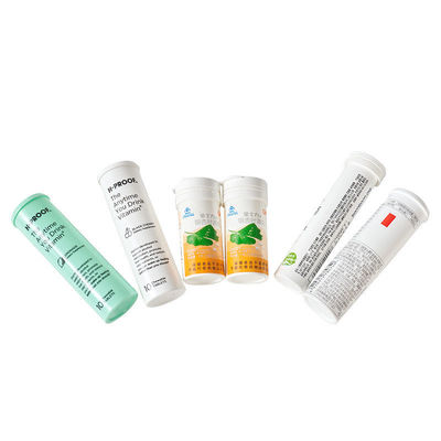 Effervescent Tablet Tube Replacement Bottle with Cap and Advanced Injection Molding