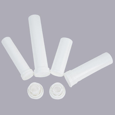 Empty Custom Vitamin C Effervescent Tablet Container with Cap in Injection Molding
