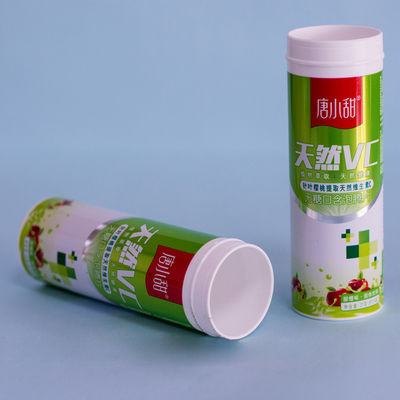 Supplements Industrial VC Effervescent Tablets Lemon Vitamin C Plastic Bottle Custom