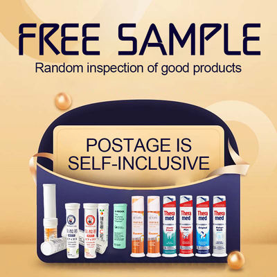 99mm Vitamin E Effervescent Tablet Tube Plastic Container Bottles Packaging with Desiccant