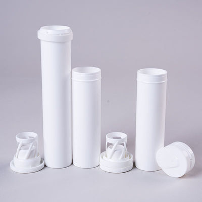 PP Plastic Custom White Straight Capsule Storage Bottle for 2024 Arrivals of Vitamins
