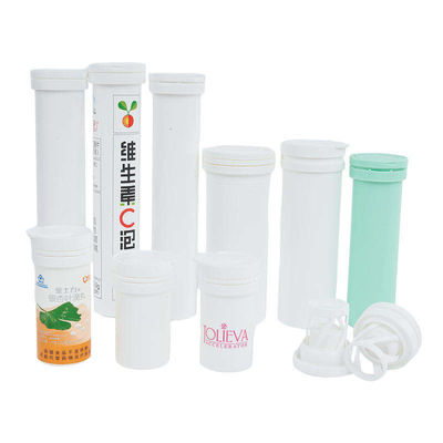 2024 Branded Effervescent Tablet Tube for Vitamins Custom Printed Empty Packaging