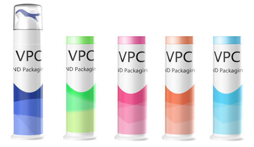 Easy Access Eco-friendly PP Materials Airless Pump Bottles Toothpaste Custom Logo 75ml