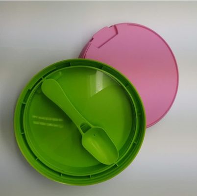 Arrivals Pilfer-Proof Plastic Milk Powder Tin Lid with Custom Color Flip Top and Scoop