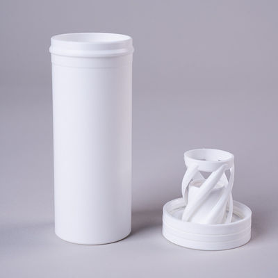 99mm Vitamin E Effervescent Tablet Tube Plastic Container Bottles Packaging with Desiccant